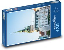 Zámek - kostel Puzzle 130 dílků - 28,7 x 20 cm