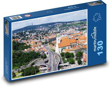 Bratislava - Slovakia, St. Martin¨s Cathedral - Puzzle 130 pieces, size 28.7x20 cm 
