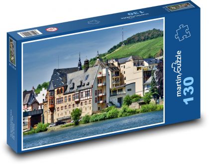 Traben Trarbach - Niemcy - Puzzle 130 elementów, rozmiar 28,7x20 cm