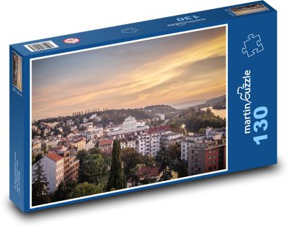 Dämmerung über der Stadt - Puzzle - 130 Teile