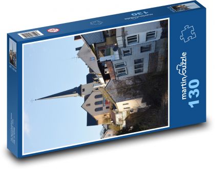 Waxweiler Church - Germany - Puzzle 130 pieces, size 28.7x20 cm 