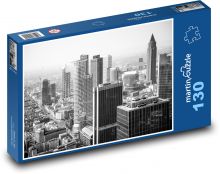 Frankfurt - Německo Puzzle 130 dílků - 28,7 x 20 cm