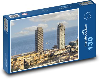 Hohe Wolkenkratzer - Puzzle - 130 Teile