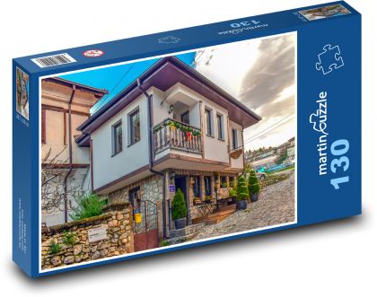 Ohrid - Macedonia Północna - Puzzle 130 elementów, rozmiar 28,7x20 cm