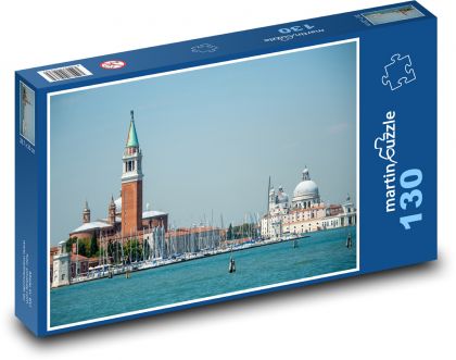 Benátky - Taliansko - Puzzle 130 dielikov, rozmer 28,7x20 cm 