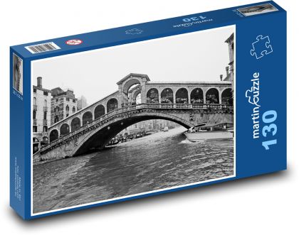 Venice - Porte di Rialto - Puzzle 130 pieces, size 28.7x20 cm 