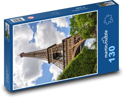 Eiffelova věž - Paříž, Francie - puzzle 130 dílků