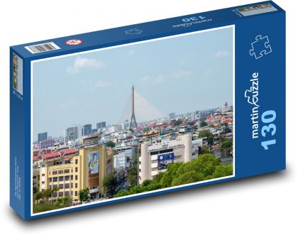 10500, Bangkok, Thailand - Puzzle 130 pieces, size 28.7x20 cm 