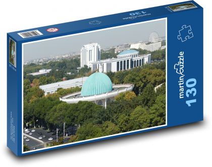 Uzbekistán -Taškent - Puzzle 130 dílků, rozměr 28,7x20 cm
