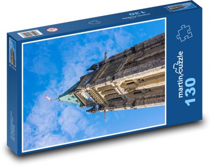 Ottawa - Kanada, parlament - Puzzle 130 dielikov, rozmer 28,7x20 cm 