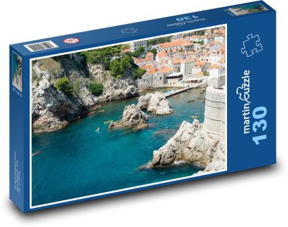 Chorvatsko - Dubrovník - puzzle 130 dílků