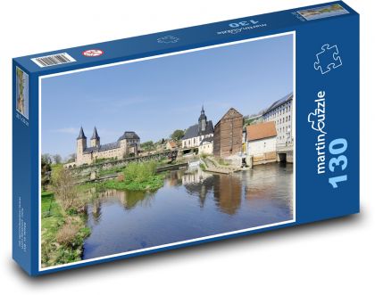 Rochlitz - Niemcy - Puzzle 130 elementów, rozmiar 28,7x20 cm