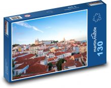 Lisabonská katedrála, Portugalsko Puzzle 130 dielikov - 28,7 x 20 cm 