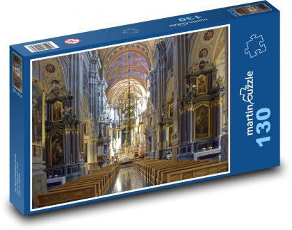 Litva - Kaunas, kostel - puzzle 130 dílků