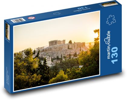Athens - Acropolis, Greece - Puzzle 130 pieces, size 28.7x20 cm 
