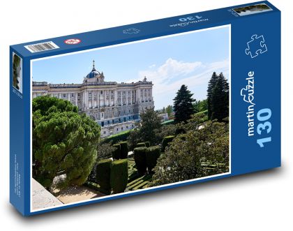 Španělsko - Madrid, palác - puzzle 130 dílků