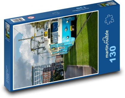 Tramwaj - Golthenburg, Szwecja - Puzzle 130 elementów, rozmiar 28,7x20 cm