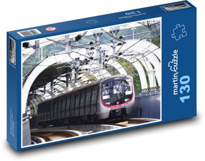 Hong Kong - Čína, vlak  - puzzle 130 dílků
