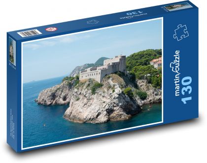 Dubrovník - staré mesto, Chorvátsko - Puzzle 130 dielikov, rozmer 28,7x20 cm 