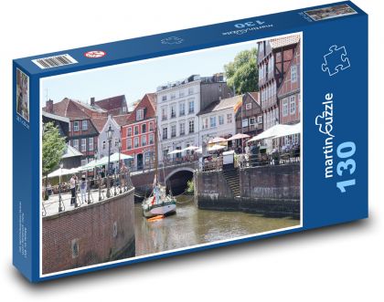 Mestská doprava - Puzzle 130 dielikov, rozmer 28,7x20 cm 