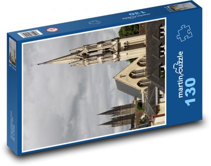 Kościół Saint Pierre - Paryż, Francja - Puzzle 130 elementów, rozmiar 28,7x20 cm