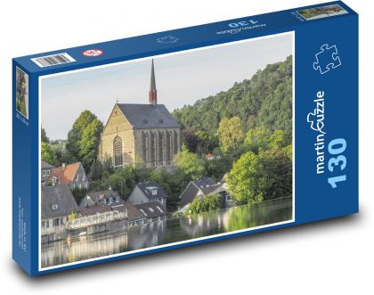 Kirche - Gebäude - Puzzle - 130 Teile