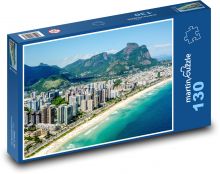 Brazylia - Rio, wybrzeże Puzzle 130 elementów - 28,7x20 cm