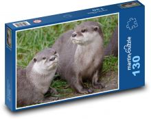 vydry Puzzle 130 dielikov - 28,7 x 20 cm 