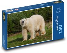 Lední medvěd v přírodě Puzzle 130 dílků - 28,7 x 20 cm