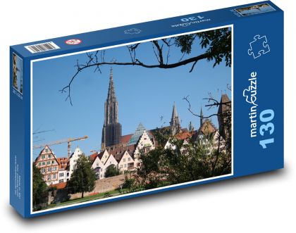 Ulm - Německo - puzzle 130 dílků