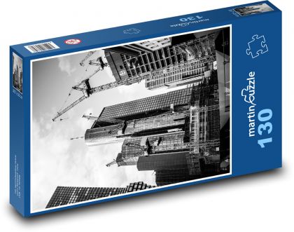 Frankfurt - Německo - Puzzle 130 dílků, rozměr 28,7x20 cm