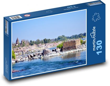 Pobřeží u moře - puzzle 130 dílků