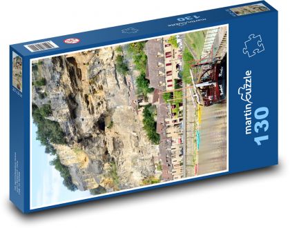 Skaliste wybrzeże - Puzzle 130 elementów, rozmiar 28,7x20 cm