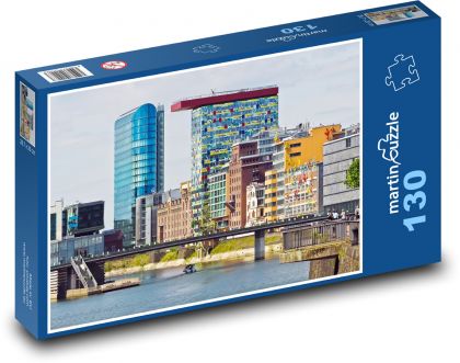 Düsseldorf - Německo - puzzle 130 dílků