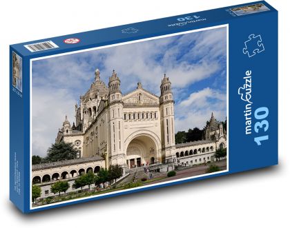 Kostol - katedrála - Puzzle 130 dielikov, rozmer 28,7x20 cm 