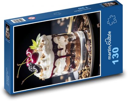 Süßes Dessert - Puzzle - 130 Teile