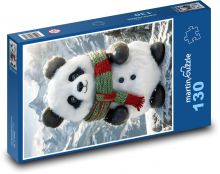 Panda Puzzle 130 elementów - 28,7x20 cm