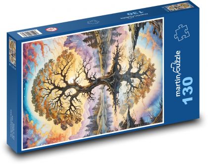 Strom - puzzle 130 dílků