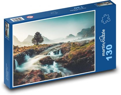 Vodopád - puzzle 130 dílků