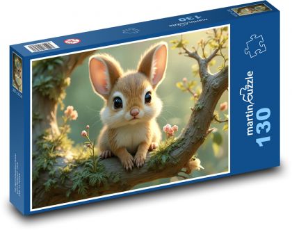 Zajíček - puzzle 130 dílků