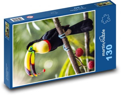 Tukan - Puzzle 130 dielikov, rozmer 28,7x20 cm 