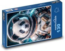 Astronaut panda Puzzle 130 pieces - 28.7 x 20 cm 