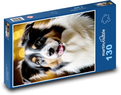 Dog - Puzzle 130 pieces, size 28.7x20 cm 