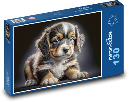 Štěně - puzzle 130 dílků