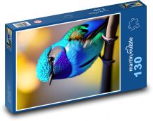 Modrý ptáček Puzzle 130 dílků - 28,7 x 20 cm