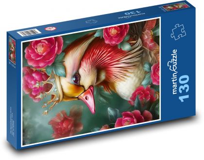 Mandarinská kachna - puzzle 130 dílků