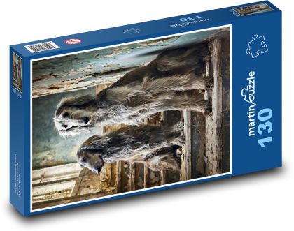 Shepherd Dog - Puzzle 130 pieces, size 28.7x20 cm 