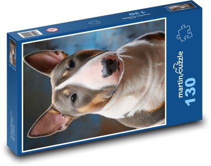 Býčí teriér - pes - Puzzle 130 dielikov, rozmer 28,7x20 cm 