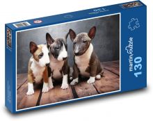 Puppies - Dogs Puzzle 130 pieces - 28.7 x 20 cm 