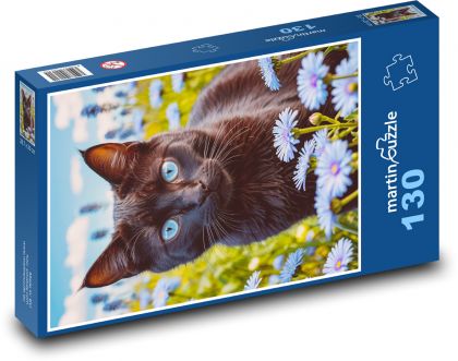Die Schwarze Katze - Puzzle - 130 Teile